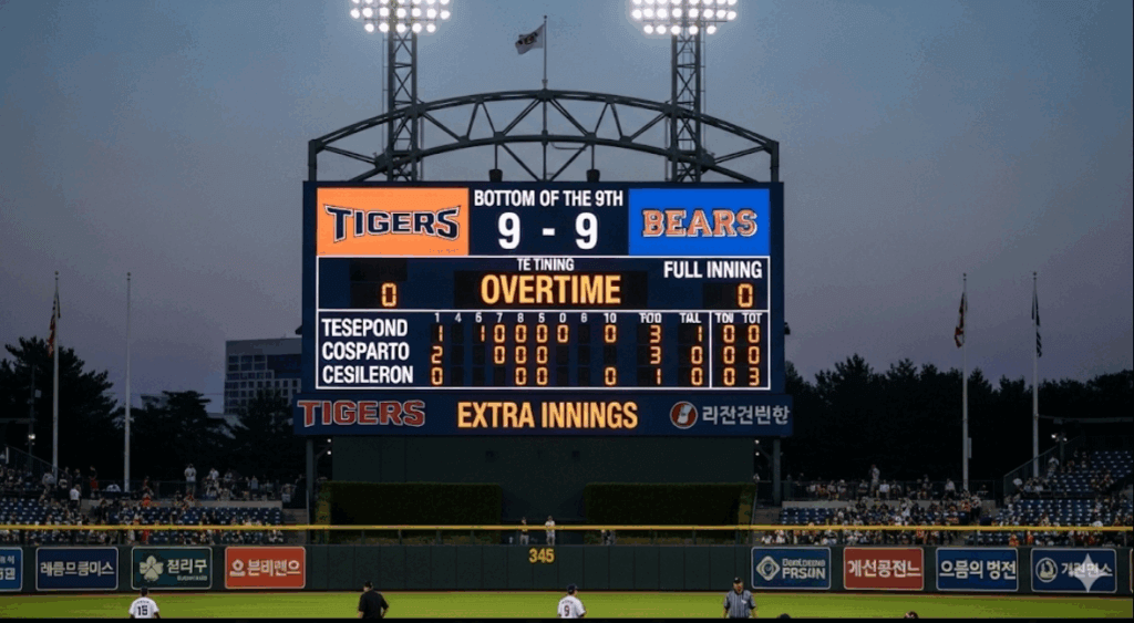 速報BASEBALL：通常の野球は何回までで延長戦になる？