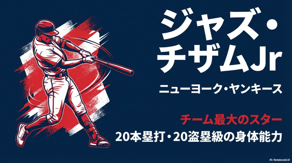 チームの核となるジャズ・チザムJrの能力と役割