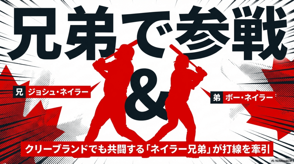 ネイラー兄弟などMLBで活躍する注目メンバー