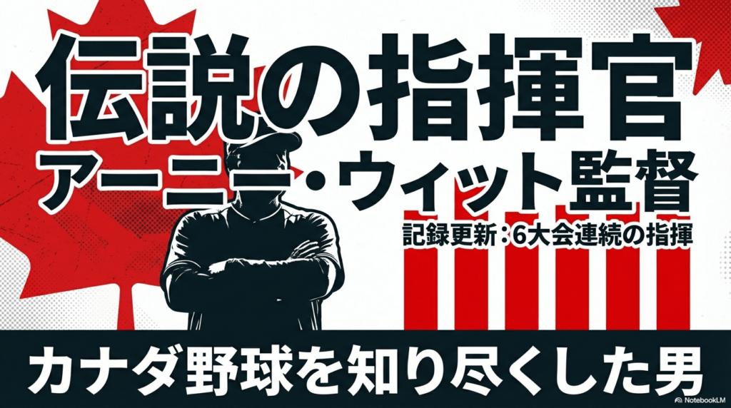 名将アーニー・ウィット監督が築いた育成哲学